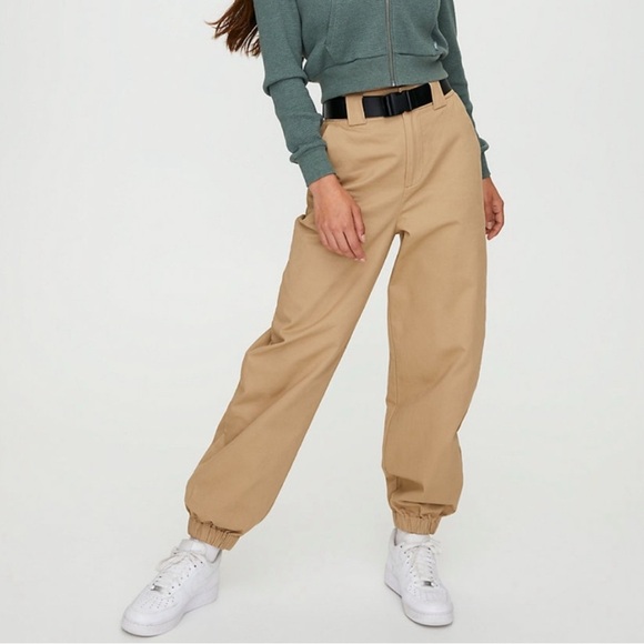 TNA Pants - TNA Tan Track Pants for Women

#1244